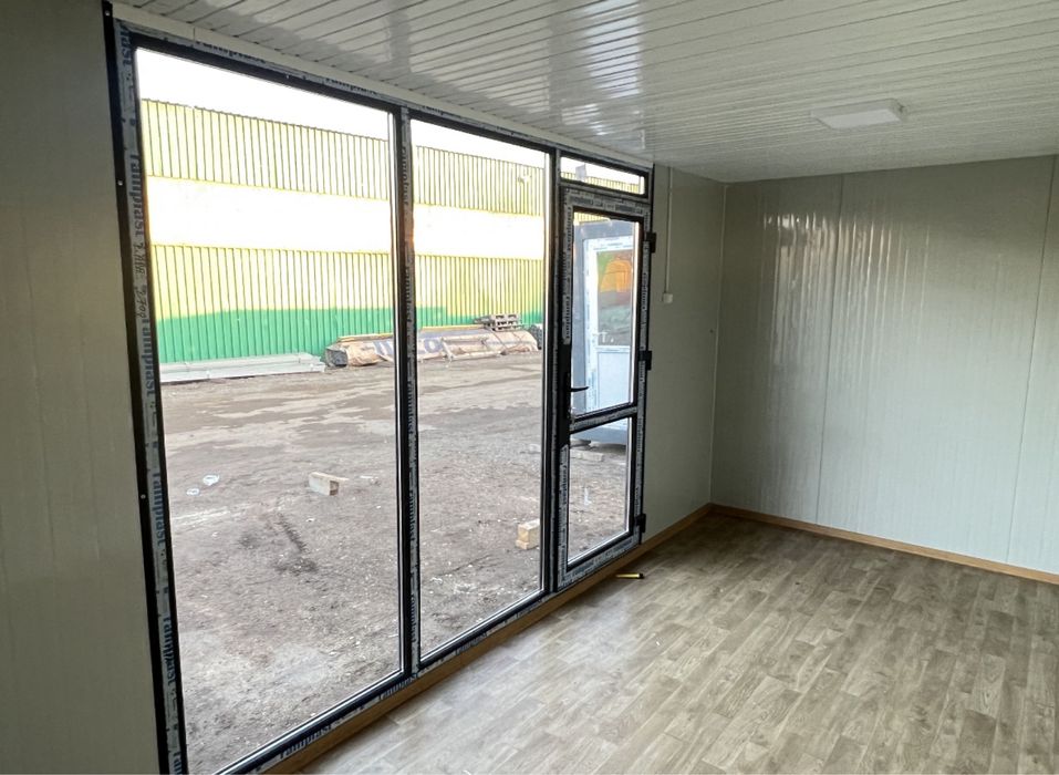 Container 6x4.80m birou casa vestiar sanitar