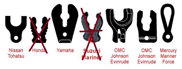 Chei stop motor barca