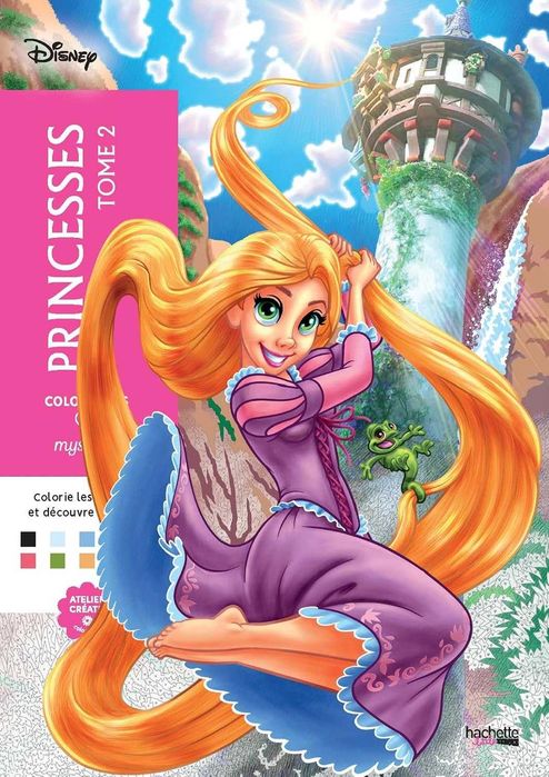 Раскраски Disney Hachette
