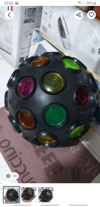 Sfera cu Lumini Multicolara De Festival