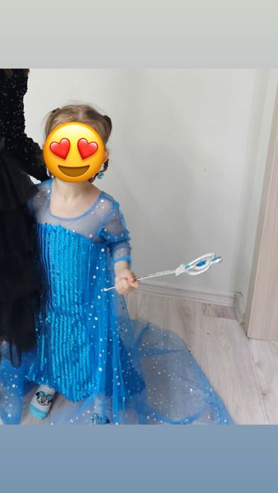 Новогодний костюм Эльза