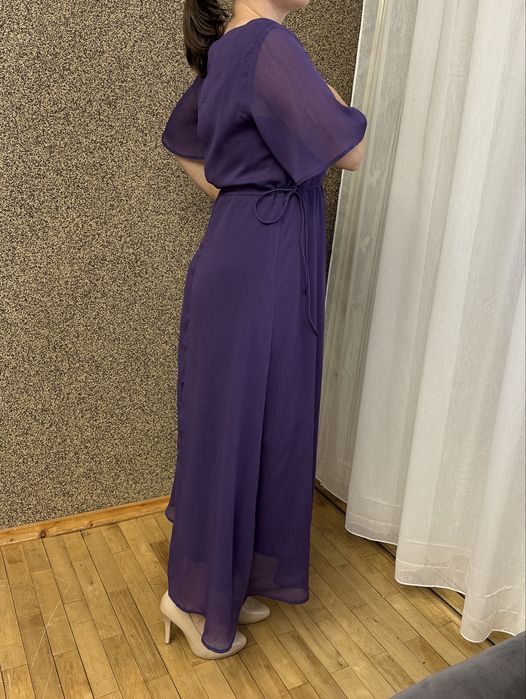 Rochie eleganta mov marimea 36-38 S/M