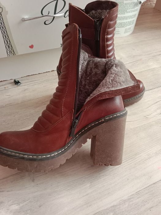 Сапоги кожа натуральная