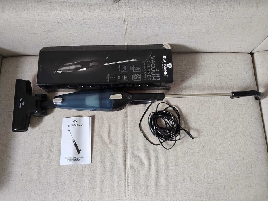 Aspiratorul vertical 2-în-1 modelul Blaumann BL-9021 (cu o putere de 600W) NOU