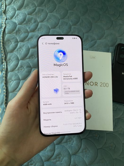 Продам Honor 200lite 256gb