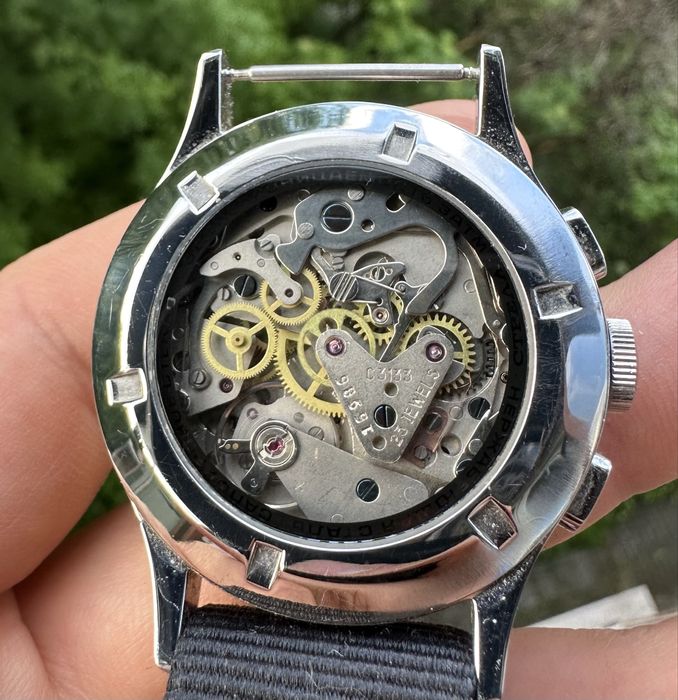 STRELA Chronograph Poljot 3133 23 Jewels Руски Механичен Хронограф