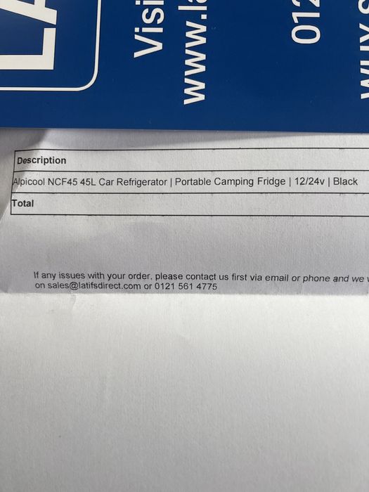 Компресорен Хладилник 45л с фризер Alpicool NCF45 за кола и камион