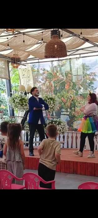 ZOOMZ Animație Copii PREMIUM – Petrecere Totală (Mascote, Sunet, Jocuri, Face Painting) București, Galați & Brăila