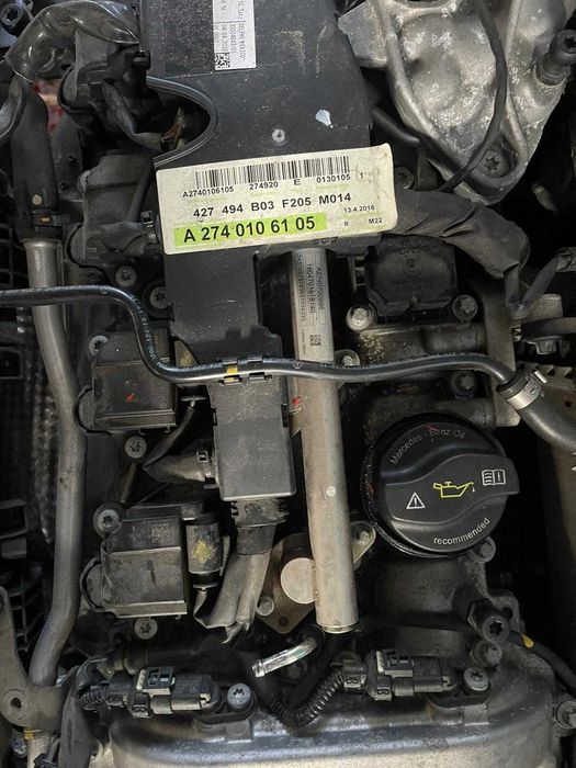 Двигател за C300 ом274.920
