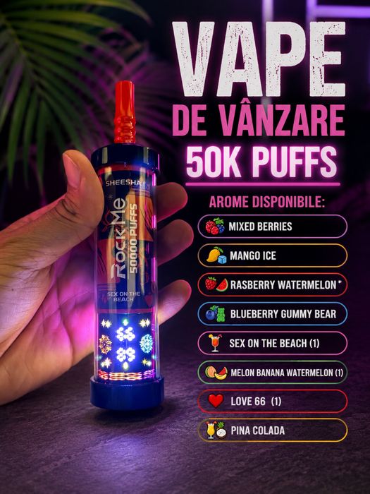 Vape narghilea 50k pumuri arome speciale