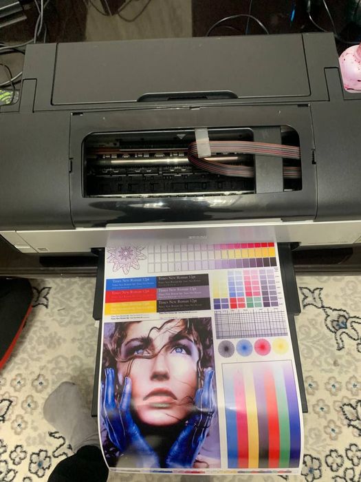 Epson 1410 A3 Printer 6Ta Rangli Foto Printer Arxetektura Foto Uchun