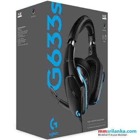Logitech G633s Wired 7.1 LIGHTSYNC Gaming Headset.