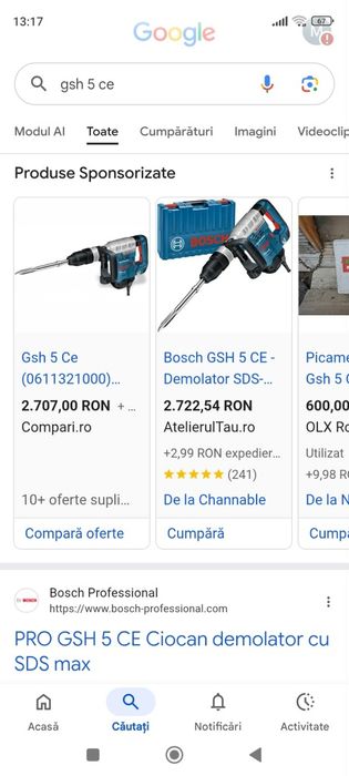 Pikamer BOSCH GSH 5 CE