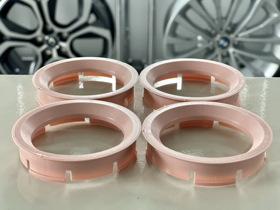 Set 4 Bucăți Inele Ghidaj Centrare Jante Roti Roata