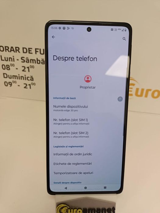Telefon mobil Motorola Edge 30 Pro, 256GB, 12GB RAM, 5G -P-