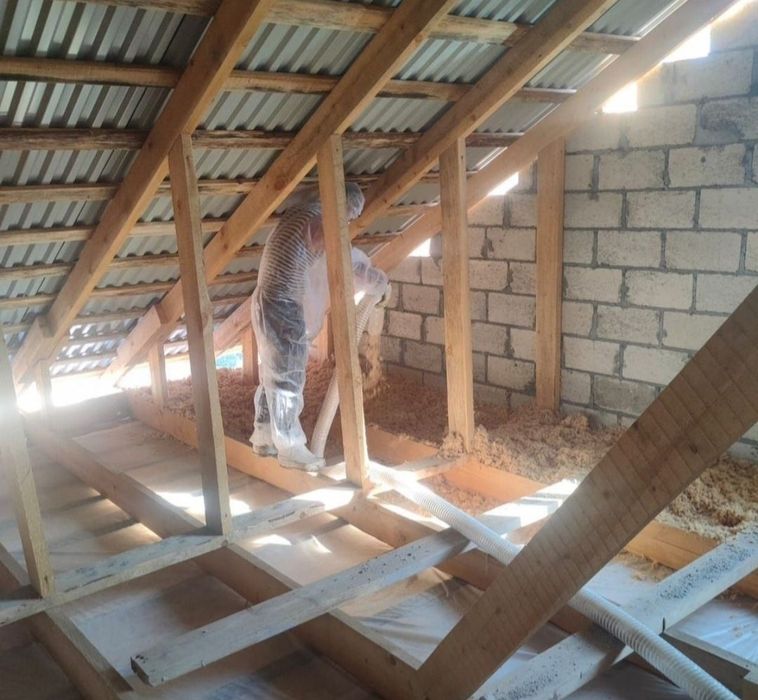 Утеплитель эковата от5оо тг