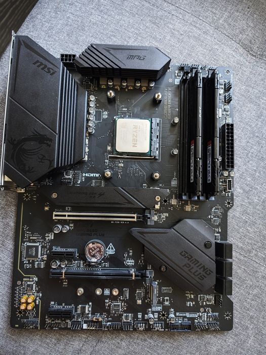 Kit Gaming Ryzen 5 5500 6c 16GB DDR4 Cl16 MSI B550 Nvme 500GB