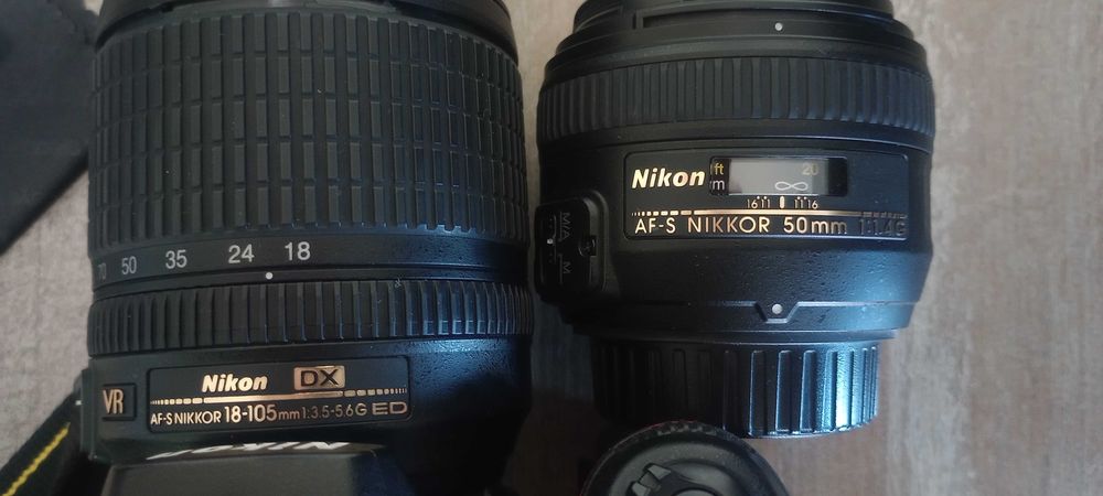 Фотоапарат Nikon D7000 + два обектива + подарък