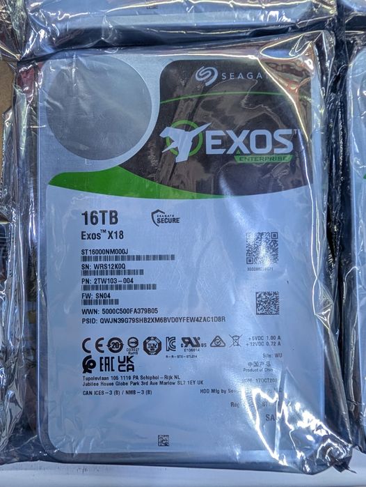 Seagate Exos 16Tb
