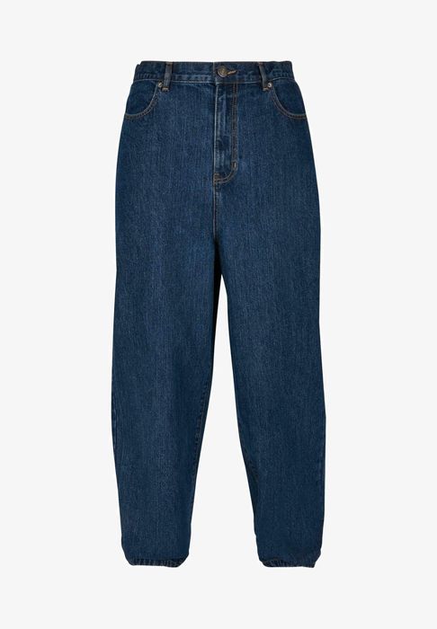 Urban classics blugi loose fit - mid indigo washed