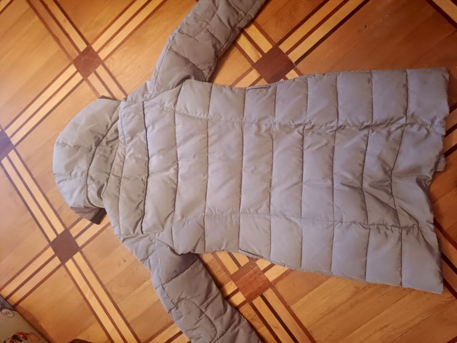 Пуховик шуба плащ 46 р