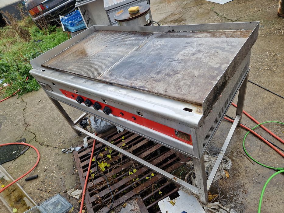 Mașina gătit 4-6 ochiuri cu sau fara banc, din inox