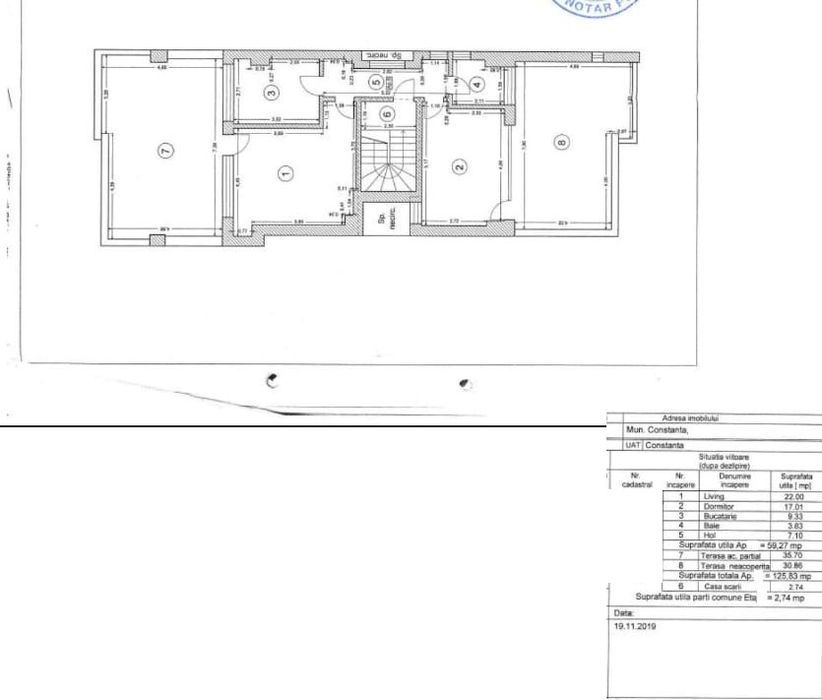 Penthouse 126 mp | Terase generoase | City Park Mall – Tomis 3