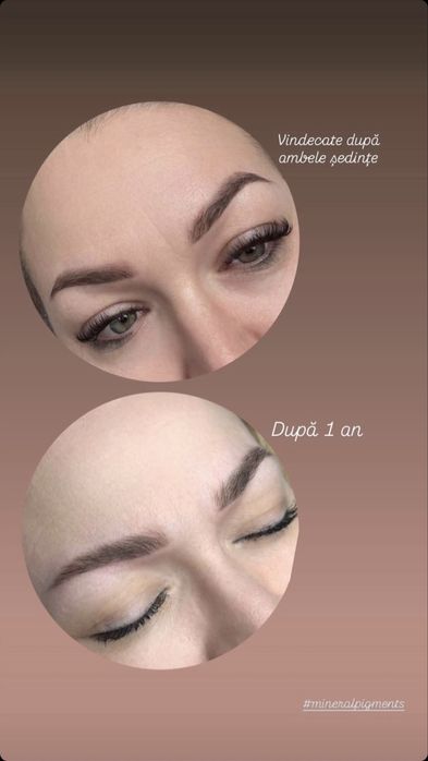 Micropigmentare sprâncene, buze, pleoape Brașov | Retuș gratuit