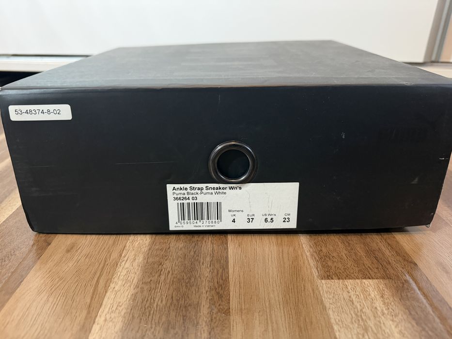 Puma white-Puma black