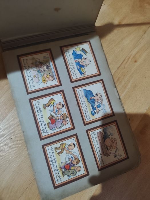 Стар албум с цигарени картинки 30/40те години