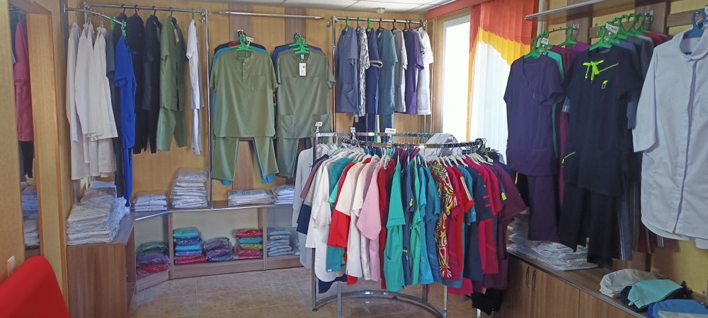 Продаётся магазин медицинской одежды