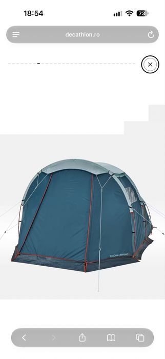QUECHUA Cort de camping 4 locuri, Arpenaz 4.1