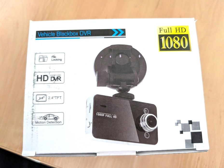 Видеорегистратор 1080p черный