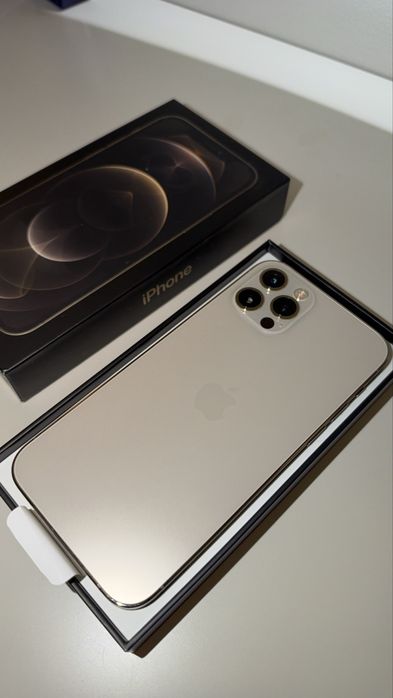 iPhone 12 pro, Gold, 256gb.
