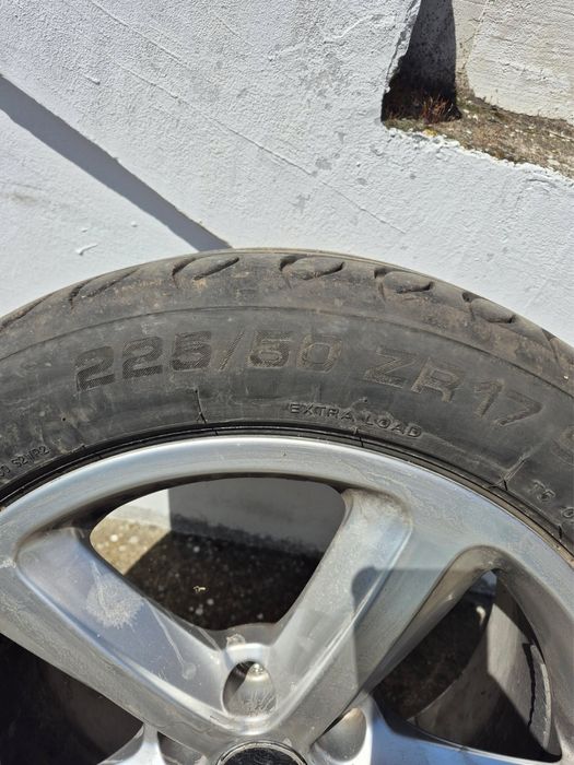 Комплект джанти Audi 17" с гуми Orium 225/50/17 - КАТО НОВИ!