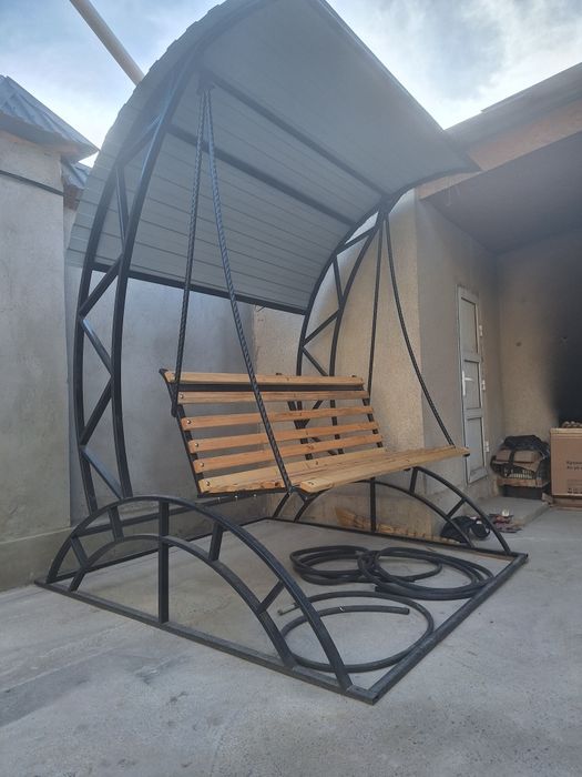 Варота перила навес