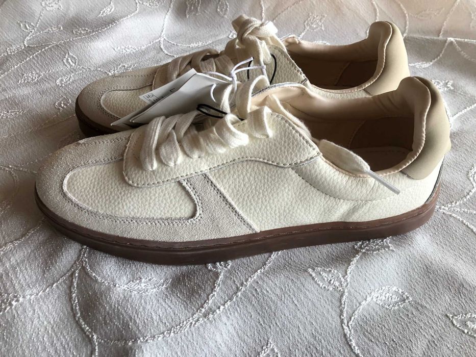 Маратонки/ сникърси/ спортни обувки Reserved естествена кожа №42 нови