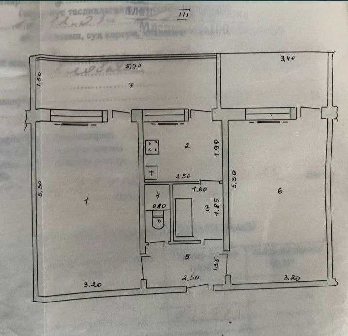 Буз2 [Тараканчик] • 2-комн. • 60,8 м² • 3 / 4 [ФТ:0006]
