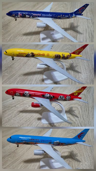 Железные модели самолетлв 20 см