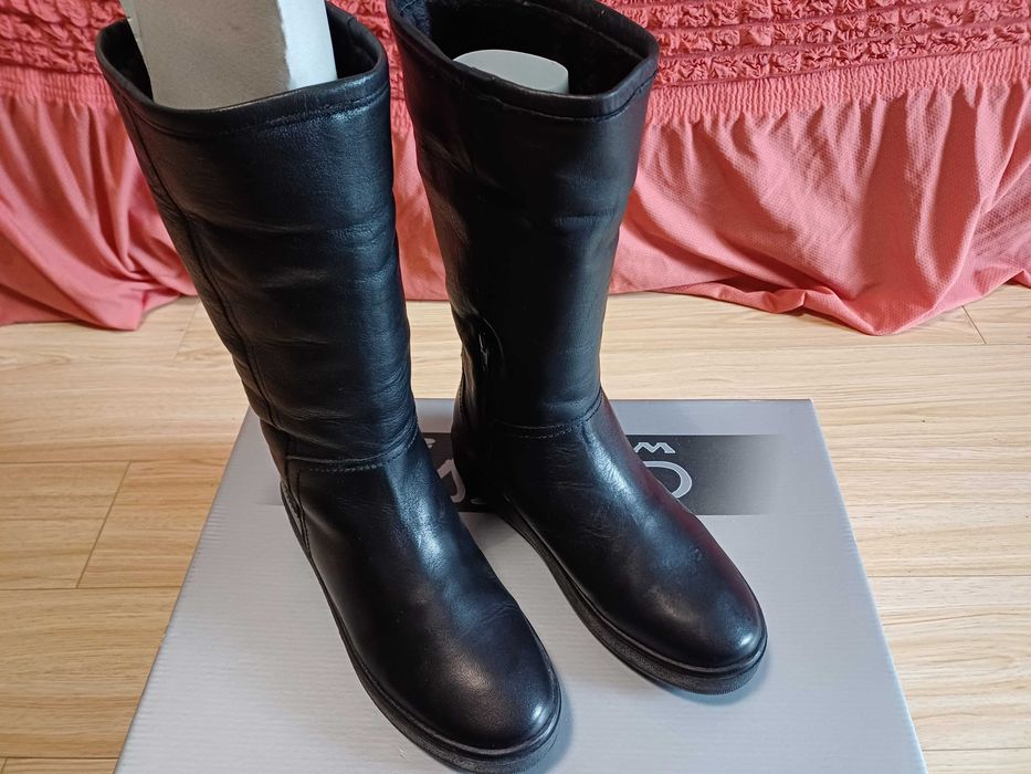 Cizme Negre din Piele Naturală