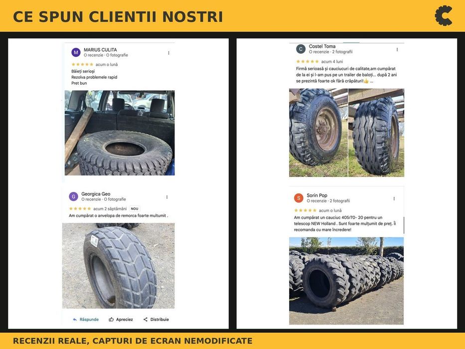Cauciucuri Anvelope 240/75-17.5 240/75 17.5 24075175 Vredestein Remorca si Implement Utilaje Agricole SH Second Hand LIVRARE Garantie 1 An Factura TVA