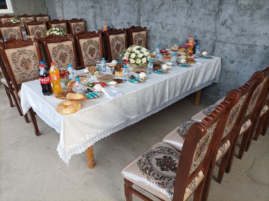 24/7 stol stul prokat qozon ochoq samovor naves zontik xar xil turdagi