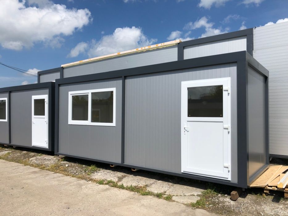 container birou magazin izolat ieftin folosit organizare santier