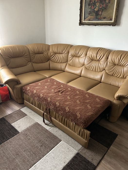 Coltar imitatie piele extensibil