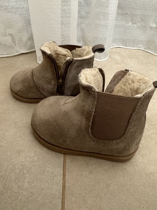 Cizme piele imblanite marimea 23