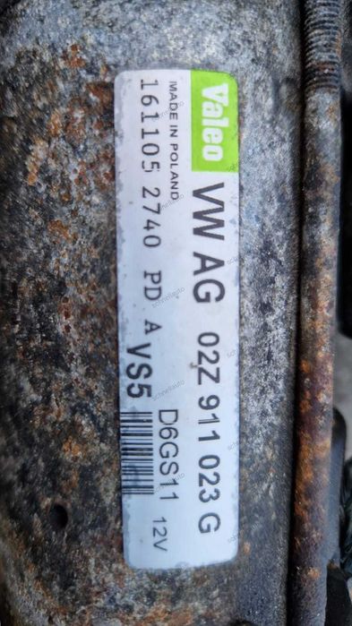 Electromotor VW Golf 5 cod 02Z 911 023 G