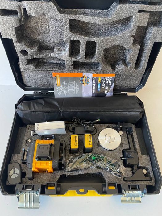 Лазерный уровень Dewalt Makita Bosch 4D 360° 16 линии