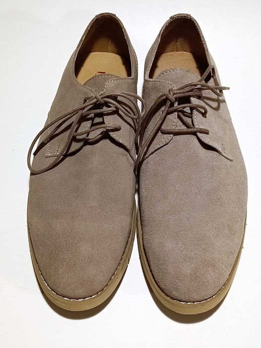 Мъжки обувки набук бежови