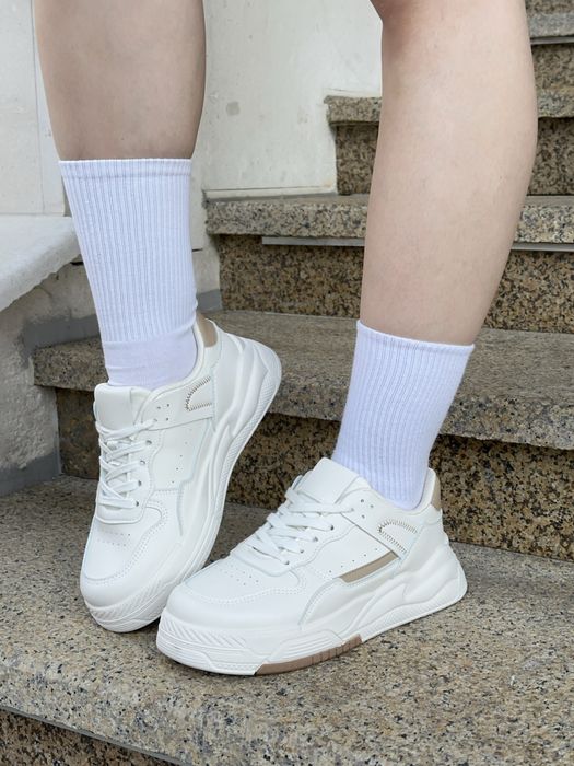 Натуральная КОЖА, кроссовки