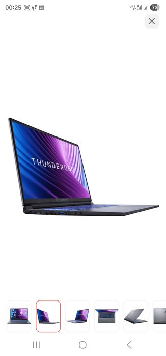 Ноутбук ThundeRobot 911 G3 X, 17,3", OЗУ 32 Gb.